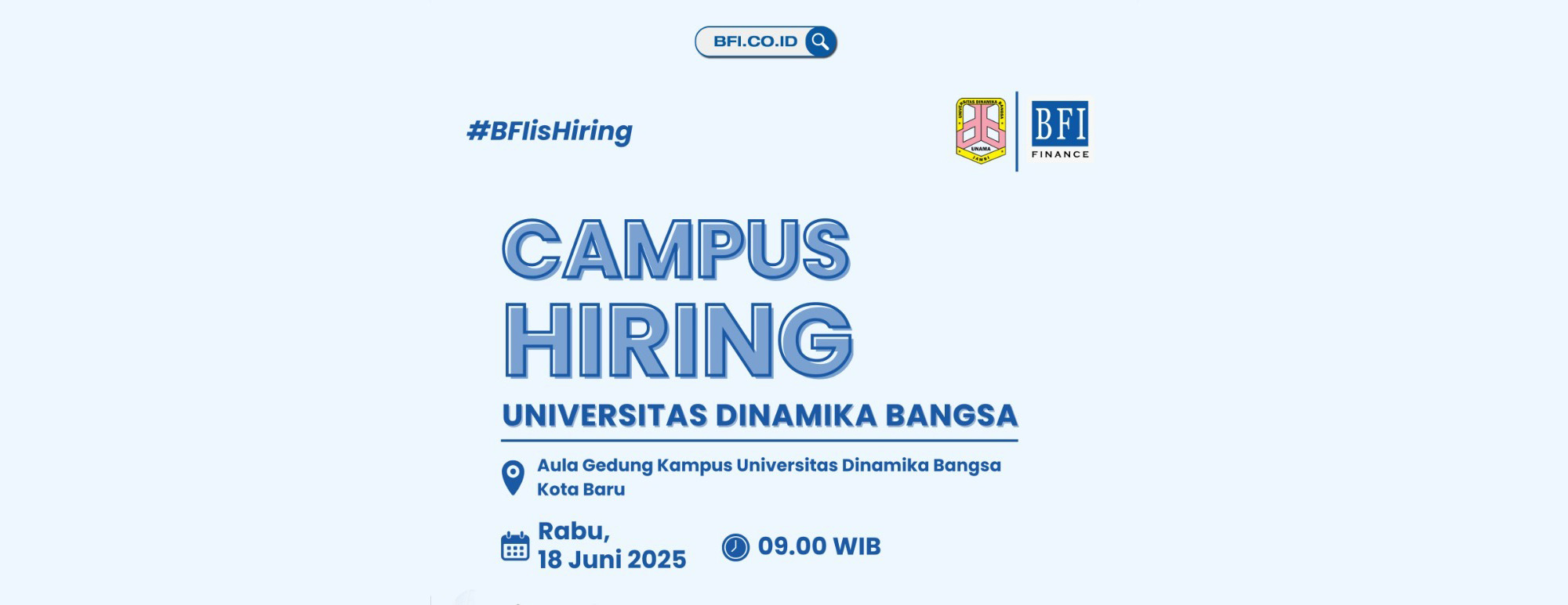 Campus Hiring BFI Finance